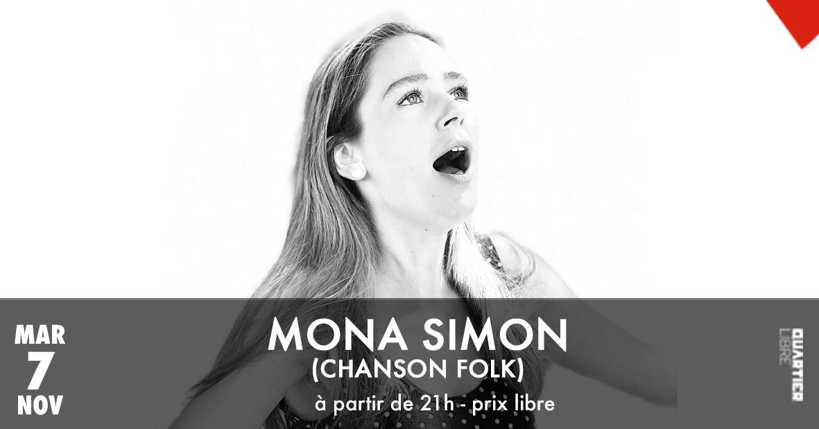 Mona Simon (Chanson Folk) @Quartier Libre